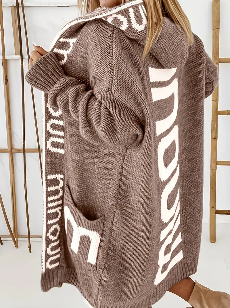 Anna | Cardigan lungo elegante