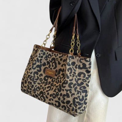 Valérie | Borsa leopardata chic
