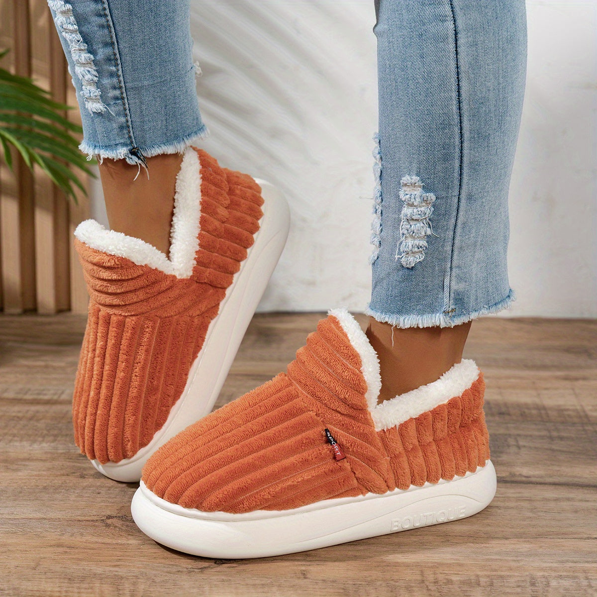 CozyStep | Plüss házicipő