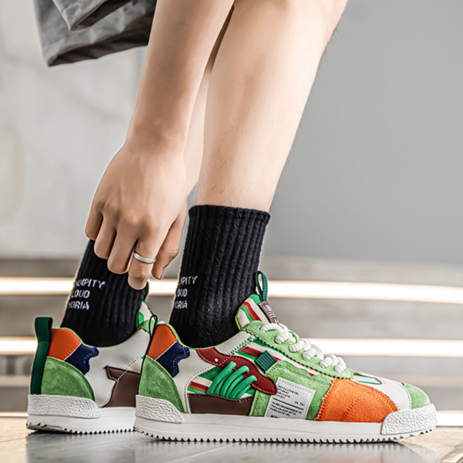 Celestino | Sneakers retro colorate