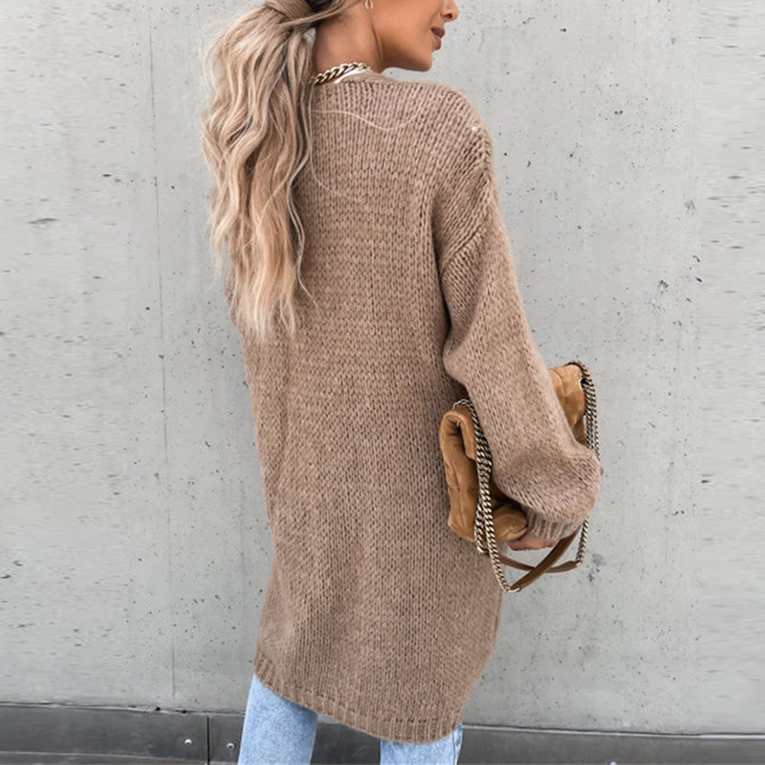Camile | Cardigan lungo classico