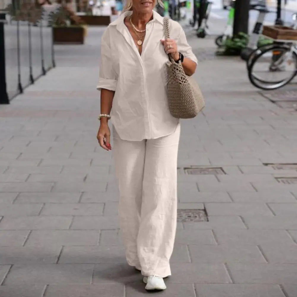 Marta | Completo lino estivo