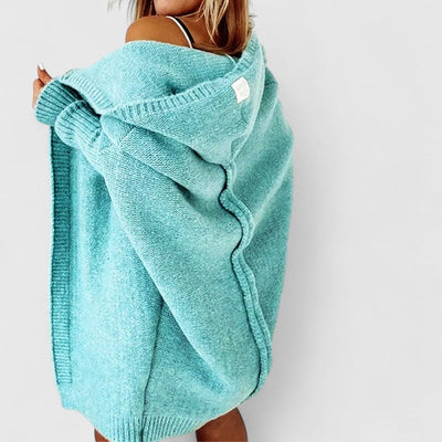 Davynne | Kapucnis hosszú kardigán