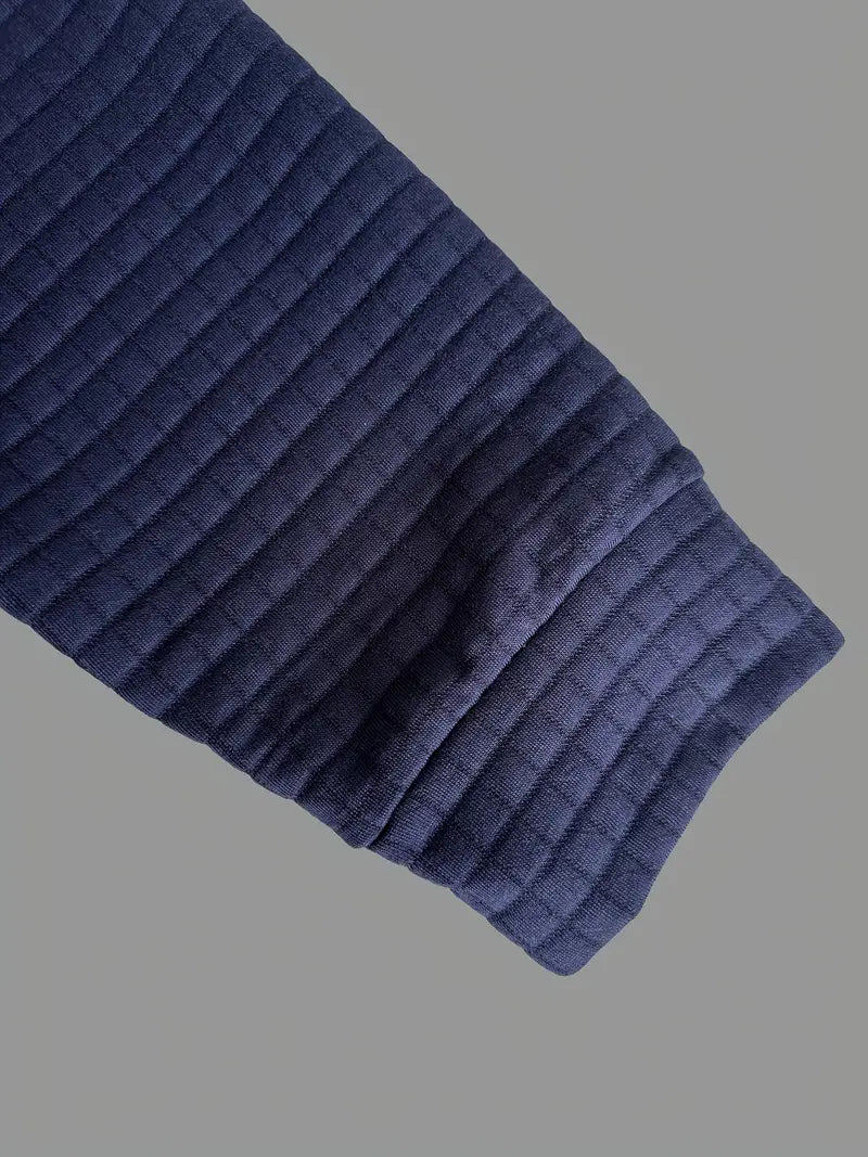 Timothée | Texturált póló zsebes ujjal