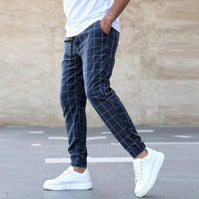 Fabrizio | Jogger a quadri elegante