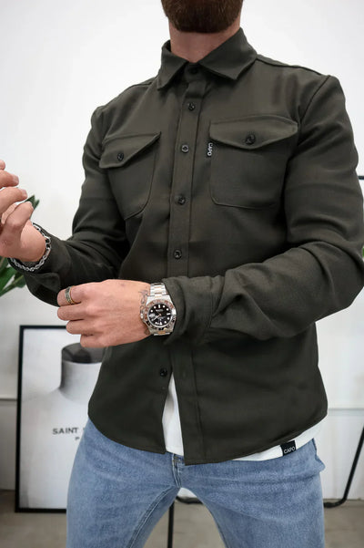 Thibault | Surchemise unie et polyvalente