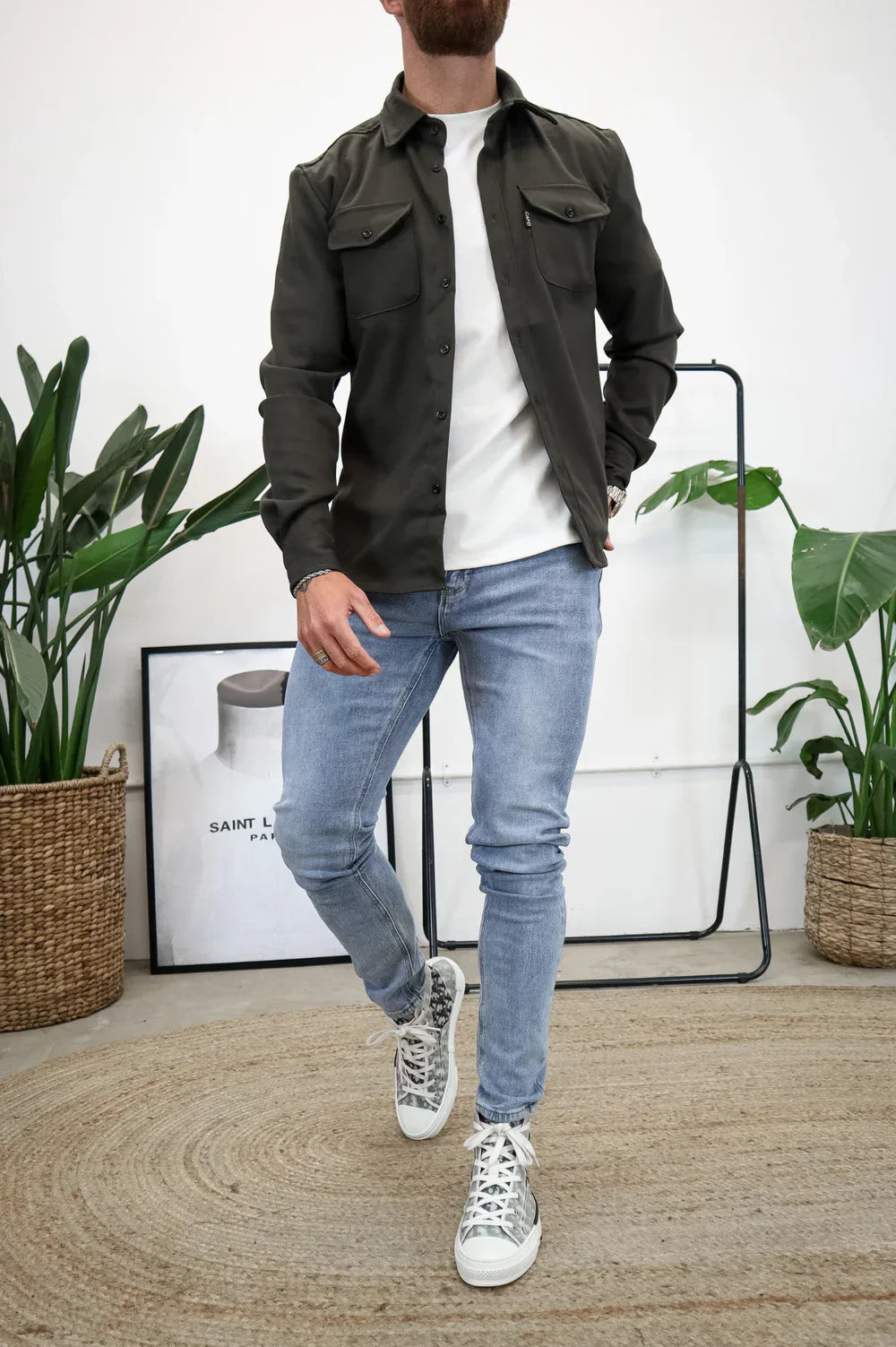 Thibault | Surchemise unie et polyvalente