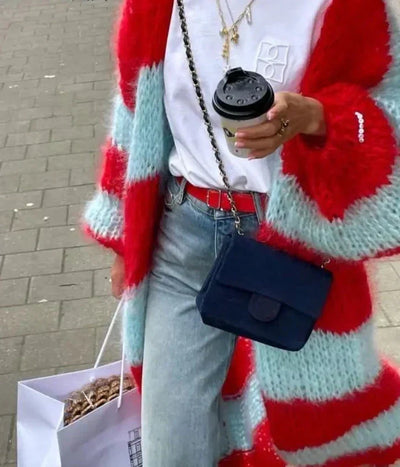 Elisa | Cardigan lungo oversize